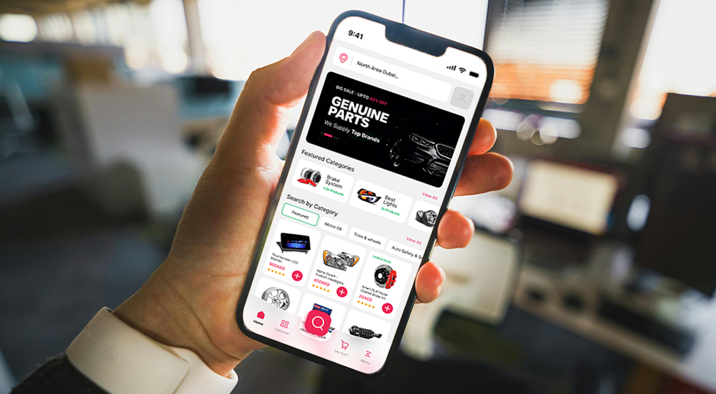 Auto Parts Company App